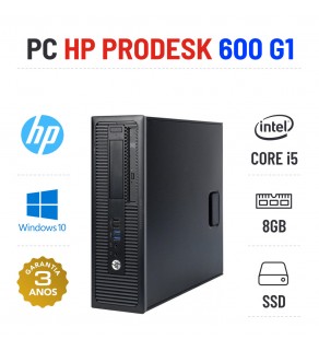 HP PRODESK 600 G1 SFF i5-4570 8GB RAM 240GB SSD