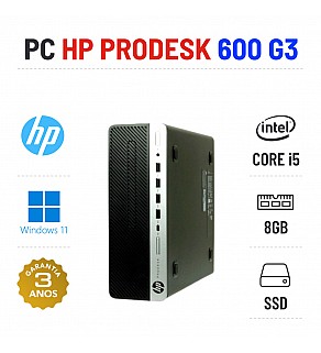 HP PRODESK 600 G3 SFF | I5-6500 | 8GB RAM | 240GB SSD