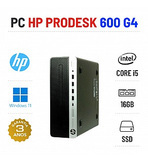 HP PRODESK 600 G4 SFF | i5-8400 | 16GB RAM | 512GB SSD