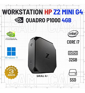 HP Z2 G4 MICRO/MINI | I7-8700 | 32GB RAM | 480GB SSD | QUADRO P1000