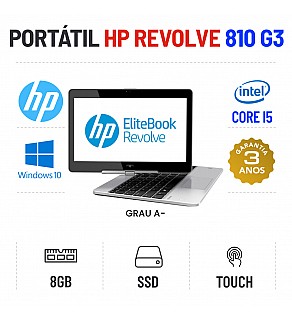 HP REVOLVE 810 G3 TAB 11.6" TOUCH I5-5300u 8GB RAM 240GB SSD