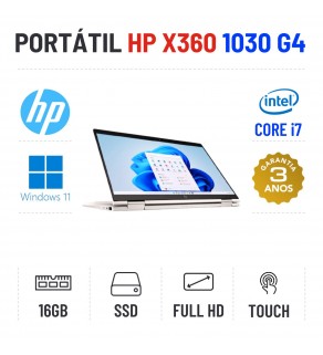 HP ELITEBOOK X360 1030 G4 | 13.3" TOUCH FULLHD | i7-8665U | 16GB RAM | 480GB SSD