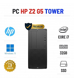 HP Z2 G5 TOWER | i7-10700 | 32GB RAM | 480GB SSD