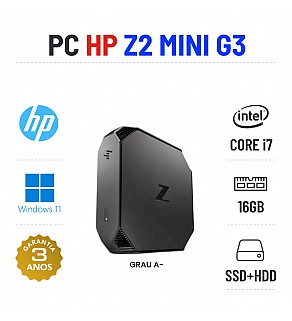 HP Z2 G3 MICRO/MINI | I7-7700 | 16GB RAM | SSD+HDD