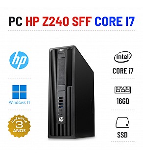 HP Z240 SFF | i7-7700 | 16GB RAM | 480GB SSD OFERTA OFFICE 2021