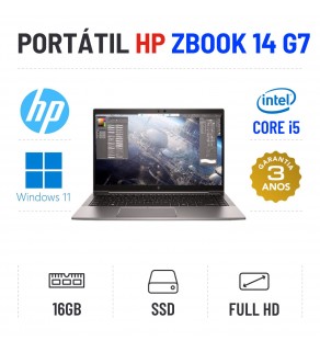 HP ZBOOK FIREFLY 14 G7 | 14" FULLHD | i5-10310U | 16GB RAM | 480GB SSD OFERTA DE MALA