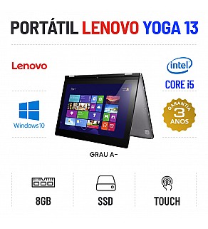 LENOVO IDEAPAD YOGA 13 | 13.3" TOUCH | I5-3337U | 8GB RAM | SSD