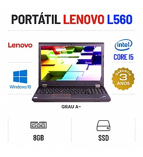 LENOVO THINKPAD L560 15.6" i5-6300u 8GB RAM 240GB SSD