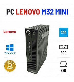 LENOVO THINKCENTRE M32 MICRO/MINI INTEL 847 8GB RAM 120GB SSD