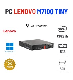 LENOVO THINKCENTRE M710Q MINI | i5-6500T | 8GB RAM | SSD