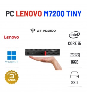 LENOVO THINKCENTRE M720Q MINI | i5-9500T | 16GB RAM | 240GB SSD