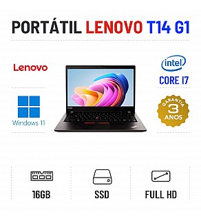 LENOVO THINKPAD T14 G1 | 14" FULLHD | i7-10610U | 16GB RAM | 480GB SSD
