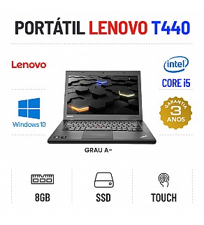 LENOVO THINKPAD T440 | 14'' TOUCH | i5-4300u | 8GB RAM | SSD