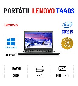 LENOVO FINO T440s | 14.1" FULLHD | i5-4200u | 8GB RAM | 240GB SSD