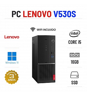 LENOVO V530s SFF | i5-8400 | 16GB RAM | 240GB SSD | OFERTA DE OFFICE 2021