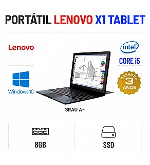 LENOVO X1 TABLET G2 12'' i5-7Y57 8GB RAM 240GB SSD