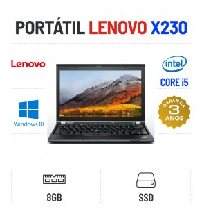 LENOVO THINKPAD X230 12.5" i5-3320M 8GB RAM 120GB SSD