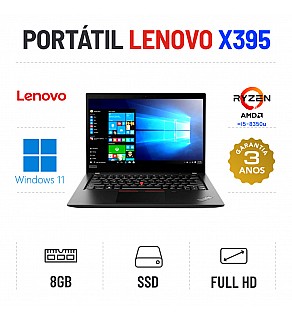 LENOVO THINKPAD X395 | 13.3" FULLHD | RYZEN 5 PRO 3500U=I5-8350u | 8GB RAM | 240GB SSD OFERTA OFFICE 2021