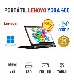 LENOVO YOGA 460 | 14" TOUCH FULLHD | I5-6300U | 8GB RAM | 240GB SSD