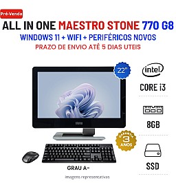 ALL-IN-ONE STONE MAESTRO 770 G8 | i3-8100 = I5-6600 | 8GB RAM | 480GB SSD