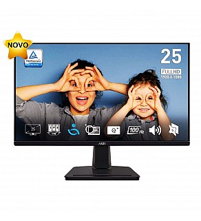 MONITOR TFT NOVO | MSI PRO MP251 | 24.5" IPS FULLHD 100HZ MONITOR TFT NOVO | MSI PRO MP251 | 24.5" IPS FULLHD 100HZ