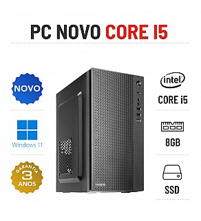 PC NOVO CORE i5-11400 8GB RAM 240GB SSD