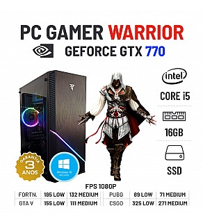 PC GAMER WARRIOR | GTX770 | i5-4430 | 16GB RAM | 240GB SSD