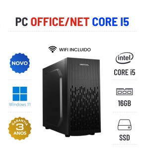 PC NOVO OFFICE/NET | i5-10400F | 16GB RAM | SSD+HDD | QUADRO K620