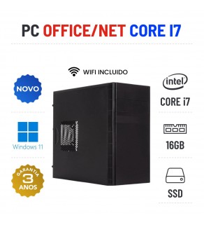 PC NOVO OFFICE/NET | I7-11700 | 16GB RAM | 480GB SSD