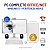 CONJUNTO PC OFFICE/NET WHITE EDITION | RYZEN 5 = i7-7700 | 16GB RAM | 240GB SSD COM MONITOR + ACESSORIOS