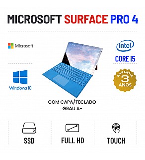 MICROSOFT SURFACE PRO 4 12.3" FULLHD I5-6300U SSD