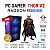 PC GAMER THOR V2 NOVO | RX580-8GB | RYZEN 3 = i7-7700K | 16GB RAM | 480GB SSD