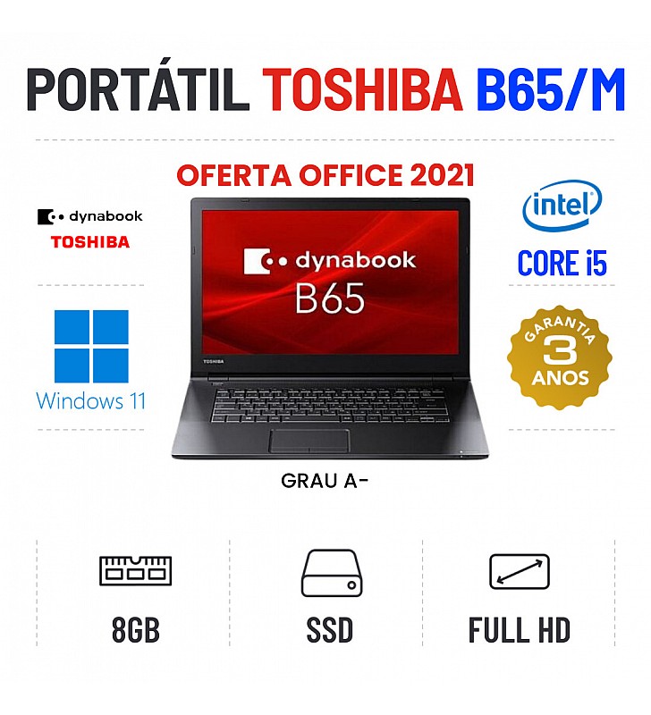 TOSHIBA DYNABOOK B65/M 15.6