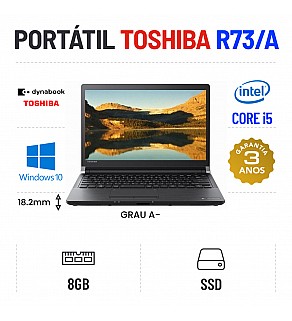 TOSHIBA DYNABOOK FINO R73/A 13.3" i5-6300u 8GB RAM 240GB SSD