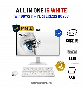ALL-IN-ONE WHITE EDITION | i5-6500T | 8GB RAM | SSD ALL-IN-ONE WHITE EDITION | i5-6500T | 8GB RAM | SSD