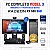 CONJUNTO WORKSTATION MODEL X | XEON 14 CORES = i7-10700 | 16GB RAM | 960GB SSD | RX580-8GB COM MONITOR + ACESSORIOS