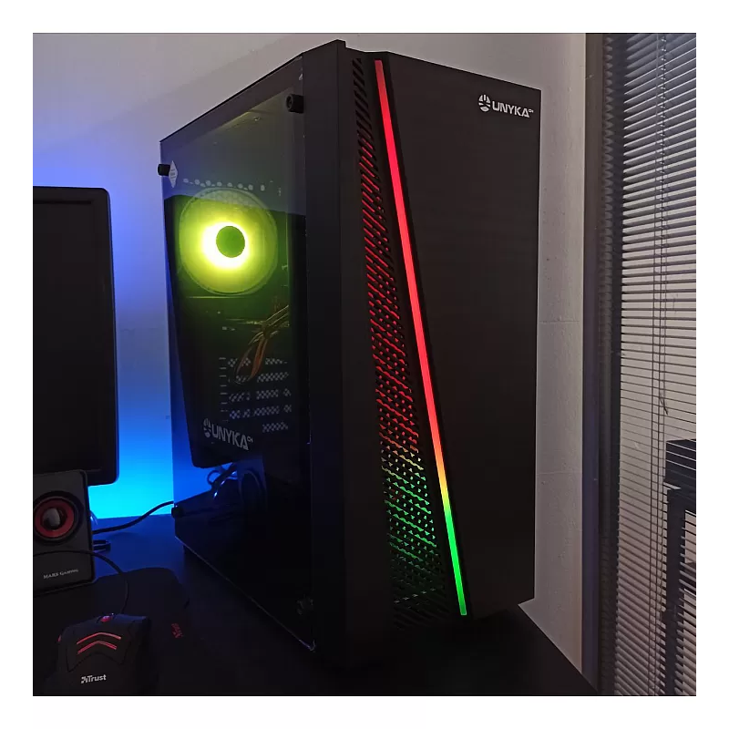 PC GAMER deMON KING Novo | RTX3050-6GB | RYZEN 5 = i7-10700F | 16GB RAM | 480GB Ssd