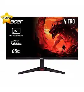 MONITOR TFT NOVO | ACER NITRO VG270 | 27" FULLHD IPS 200HZ