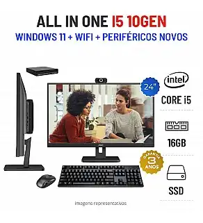 ALL-IN-ONE | i5-10400T | 16GB RAM | 240GB SSD