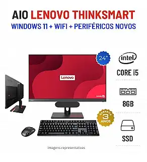 ALL-IN-ONE LENOVO THINKSMART | i5-1145G7E | 8GB RAM | 240GB SSD OFERTA OFFICE