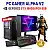 CONJUNTO GAMER ALPHA V2 SEMI-NOVO | GTX1660SUPER-6GB=RTX3050-8GB | RYZEN 3 = i7-7700K | 16GB RAM | 480GB SSD COM MONITOR + ACESSORIOS