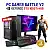 CONJUNTO GAMER BATTLE V2 SEMI-NOVO | GTX1050Ti-4GB | RYZEN 3 = i7-7700K | 16GB RAM | 240GB SSD COM MONITOR + ACESSORIOS