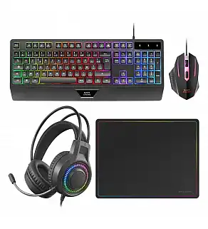 COMBO 4 EM 1 MARS GAMING MCP124PT RGB NOVO