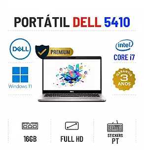 DELL LATITUDE 5410 | 14" FULLHD | i7-10610U | 16GB RAM | 480GB SSD DELL LATITUDE 5410 | 14" FULLHD | i7-10610U | 16GB RAM | 480GB SSD