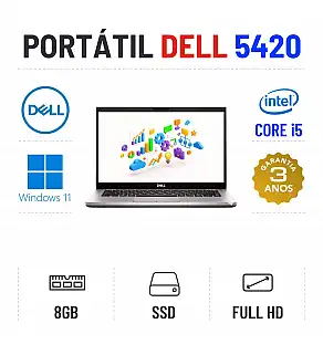 DELL LATITUDE 5420 | 14" FULLHD | i5-1135G7 | 8GB RAM | 240GB SSD