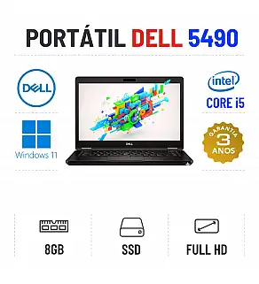 DELL LATITUDE 5490 | 14.1" FULLHD | i5-8250U | 8GB RAM | 240GB SSD