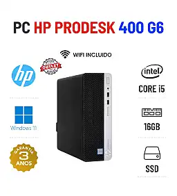 HP PRODESK 400 G6 SFF | i5-8400 | 16GB RAM | 480GB SSD 