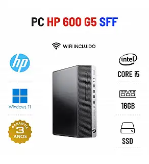 HP ELITEDESK 600 G5 SFF | i5-9500 | 16GB RAM | 240GB SSD