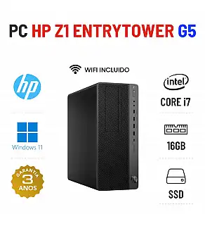 HP Z1 ENTRYTOWER G5 | i7-9700 | 16GB RAM | 240GB SSD