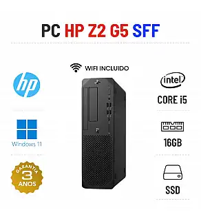 HP Z2 G5 SFF | i5-10500 | 16GB RAM | 480GB SSD